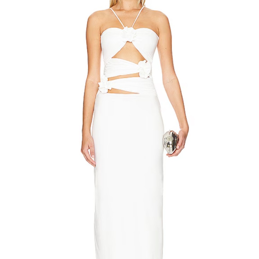 Mayagel Coronel Veranera Dress in Off White